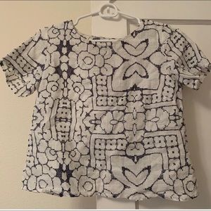 Madewell open back top